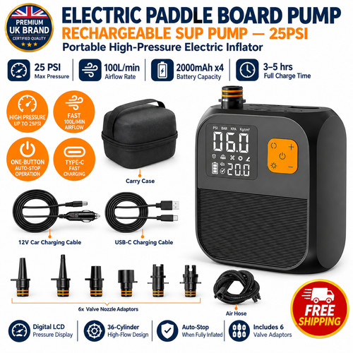 Electric paddle board pump - electric,