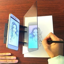 Portable Optical Clear Drawing