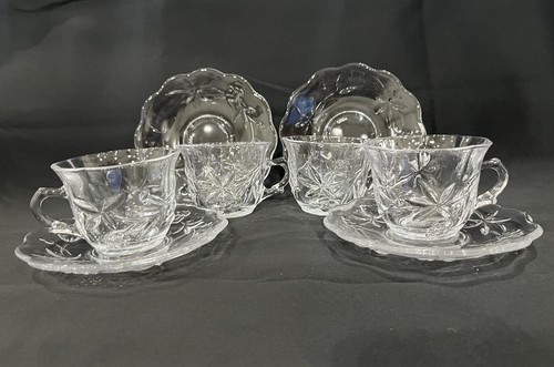 Soga clear glass cups 4 - clear,