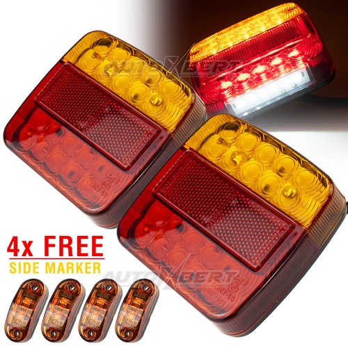 2pcs trailer tail lights - trailer, 26led