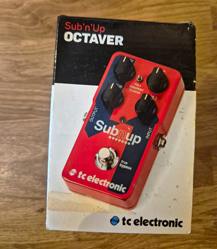 Electronic sub up octaver - tc, sub'n'up