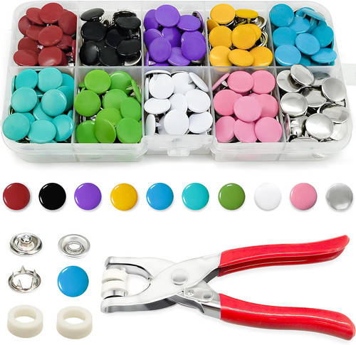803pcs metal snaps for fabric - snaps,