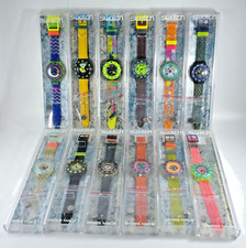 VINTAGE SWATCH SCUBA 200 QUARTZ PRECISION SHOCKPROOF WRISTWATCH 1992 - UNUSED