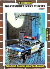 Metal Sign - 1976 Chevrolet