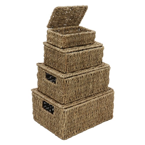 Jvl seagrass hand woven set - seagrass,