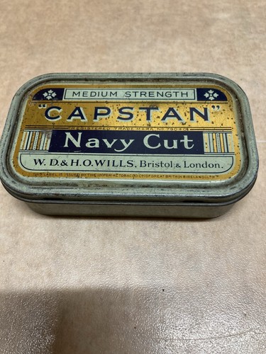 Capstan navy cut tobacco - capstan, tin