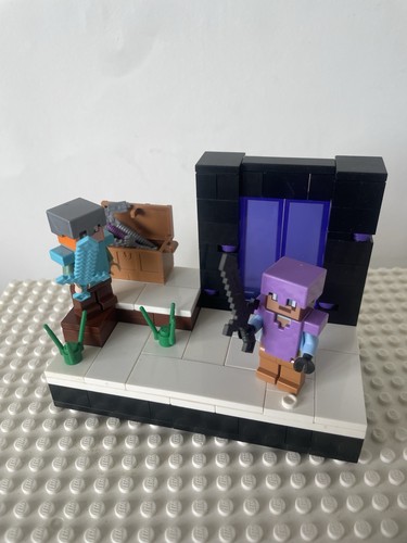 Custom lego nether portal moc - portal,