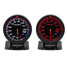 2.5" 60mm Universal Auto Car Water Temperature Gauge 20-120℃ Water Temp Meter