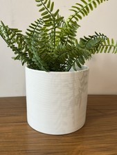 West German white Ribbed