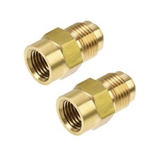 2Pcs Brass Pipe fitting 3/8