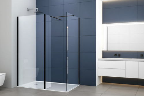 8mm frameless walk shower - 8mm,