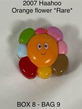 In The Night Garden Haahoos Haahoo Figure Rare!! 2007 orange rainbow flower 2”