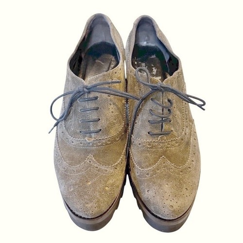 Luca grossi olive green suede - luca,