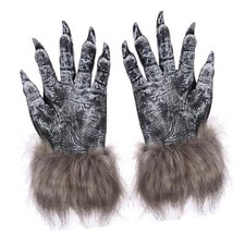 Creepy Halloween Wolf Gloves