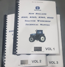 NEW HOLLAND TRACTOR 8160 8260 8360 8560 WORKSHOP SERVICE MANUAL REPRINTED