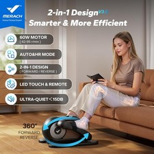 MERACH Under Desk Elliptical