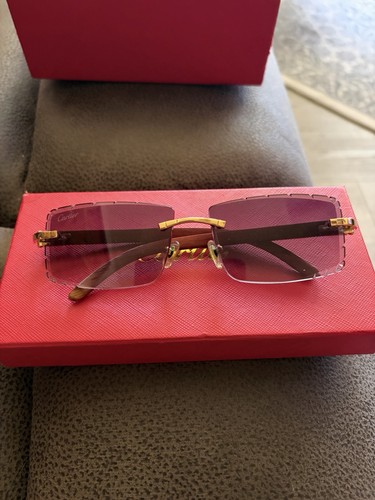 Cartier sunglasses brown with - brown,
