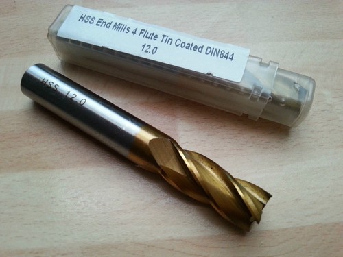 Flute end mill tin - 4,