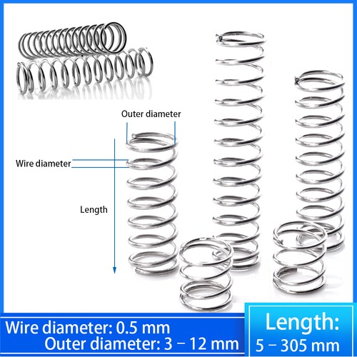 Wire dia 5mm compression - dia,