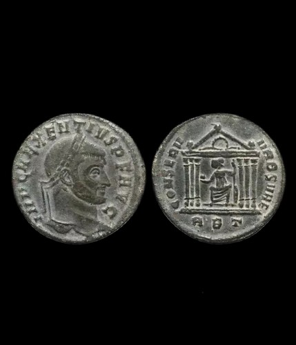 Maxentius follis - -,