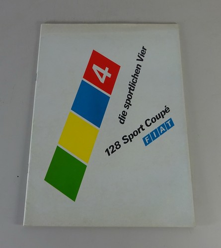Brochure fiat 128 sport coupe - fiat,