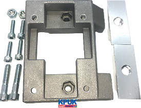 Kart engine mount - mount, clamps