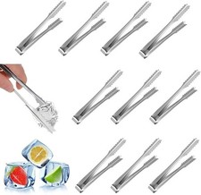 10 Pcs Ice Tongs, 6 Inch