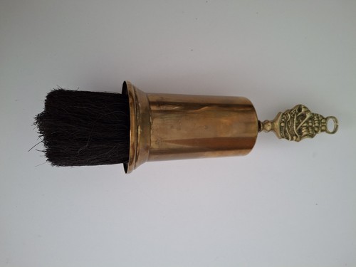 Brass retractable fireside - brass,