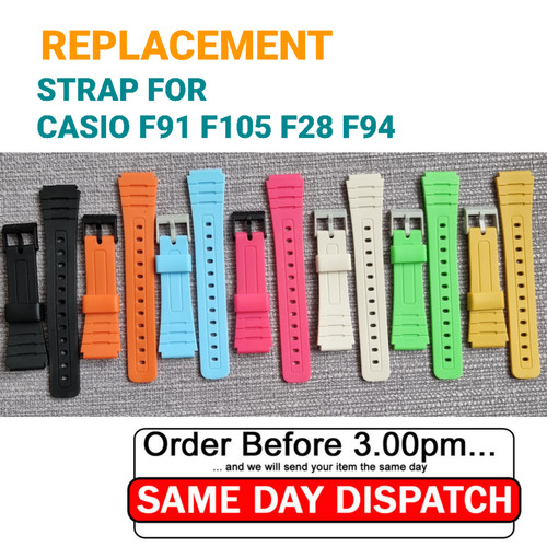 Replacement strap for - strap,