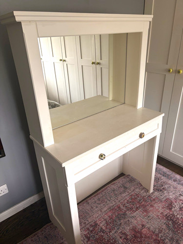 White freestanding dressing - freestanding,