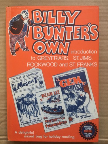 Billy bunter own - billy, bunter’s