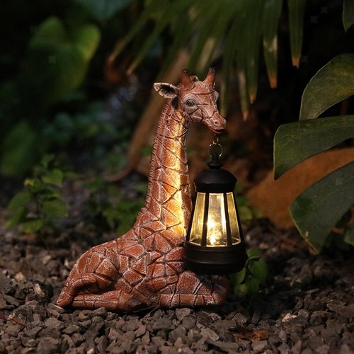 Garden giraffe statue - giraffe, with