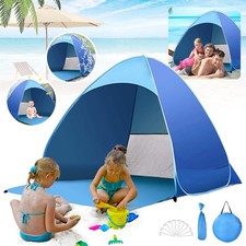 Infant UPF 50+ Pop Up Beach Garden Tent Beach Shade Sun Shelter UV Protection UK