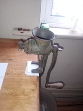 Antique meat grinder