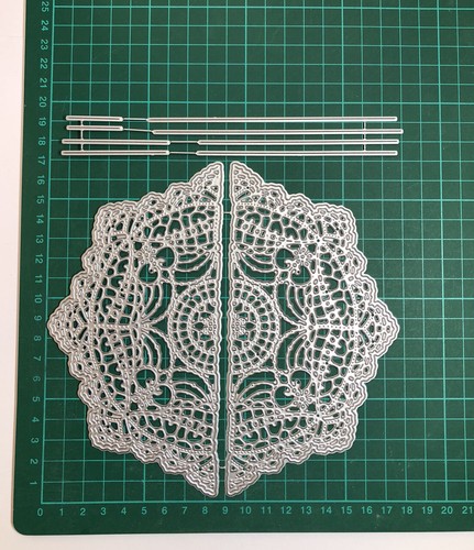 Large 10pcs doily wrap die - 10pcs, set