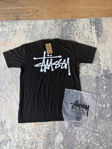 Black stussy rework shirt - stussy,