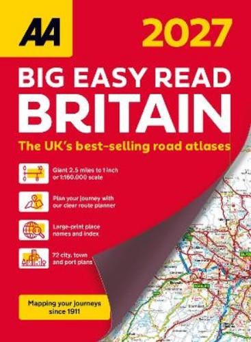 Big easy read atlas - aa,