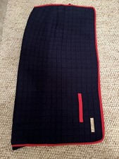 Thermatex Genuine 4ft3 Exercise Sheet Navy with red Binding new with out tags 
