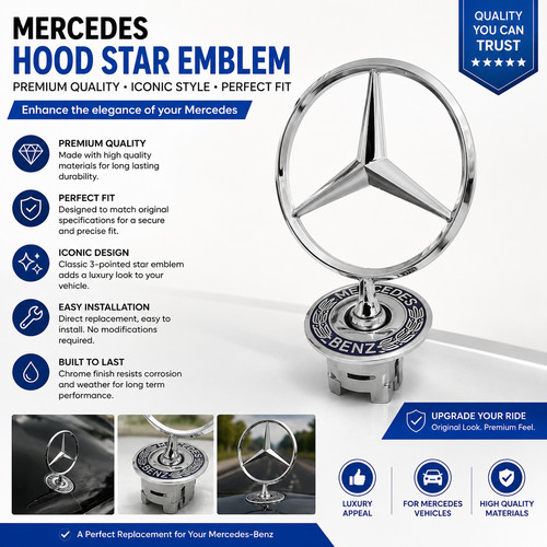 Mercedes benz bonnet raised - mercedes,
