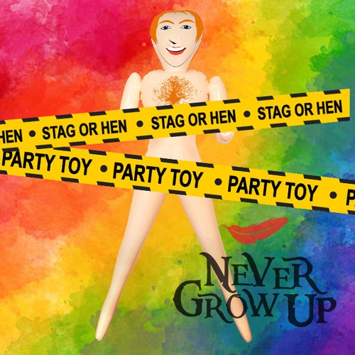 Ginger inflatable man doll - ginger,