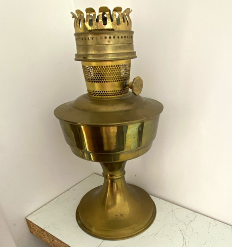 Vintage brass aladdin oil - vintage, 23