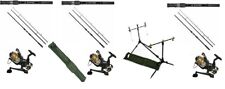 Carp Fishing Rod 12ft 3 Piece  2.75 lb TC x 3 BTR Reel x 3, 3+3 Holdall/Rod Pod
