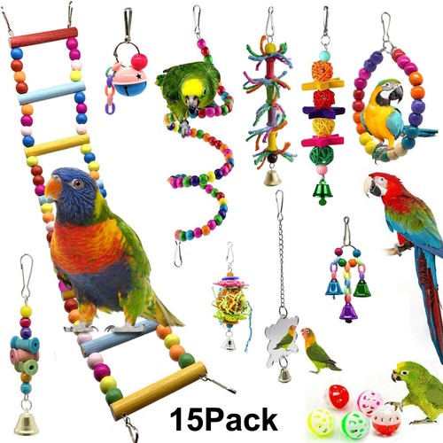 Pack parrot toys set - set, metal
