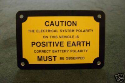 Jaguar daimler positive earth - daimler,