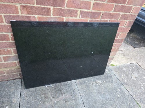 Black granite slab 120cm - black,