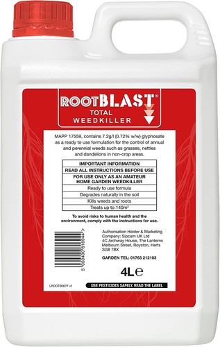 Rootblast total weedkiller - total,