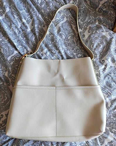 Primark off white faux - primark, leather