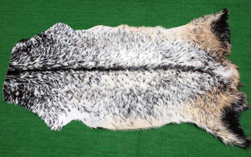 Luxury goat hide rug hair - hide,