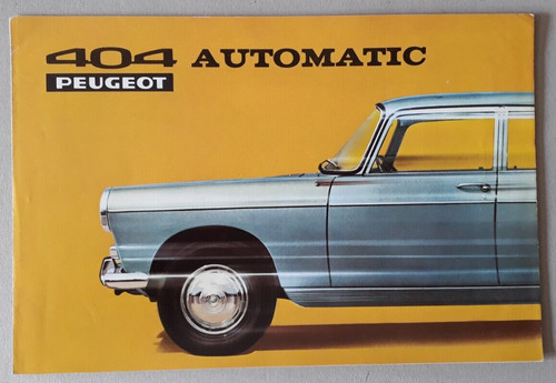 Peugeot 404 super - super, luxe