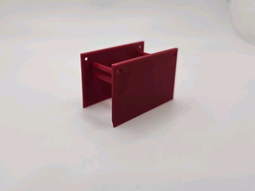 Scale trench box in red - scale,